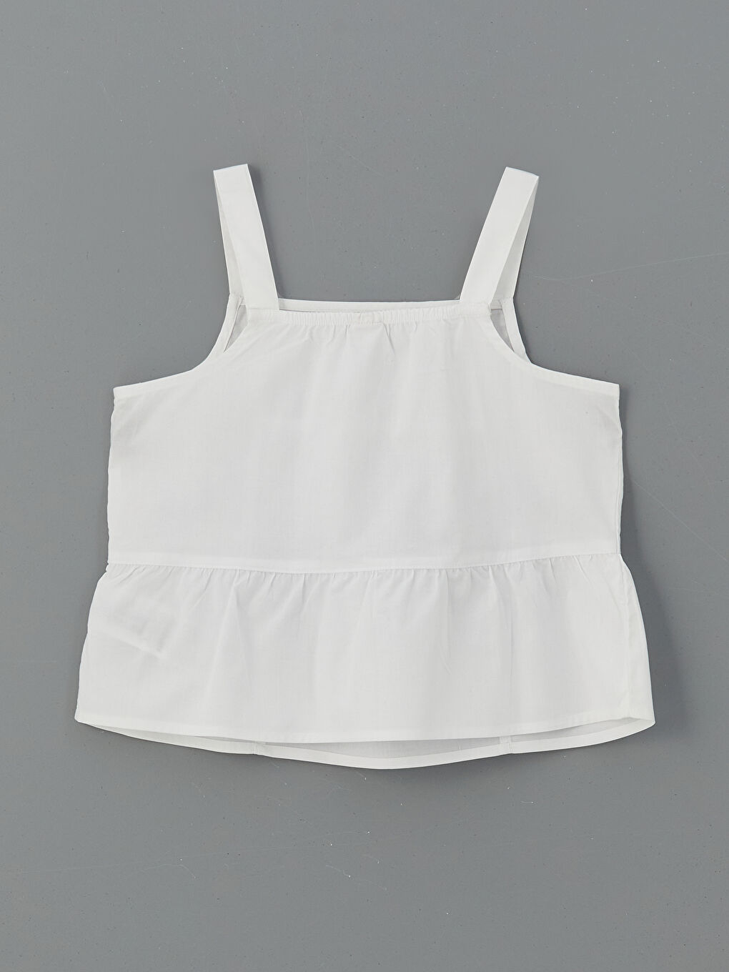 LCW Kids Square Collar Girls' Blouse -S5GQ70Z4-Q6K