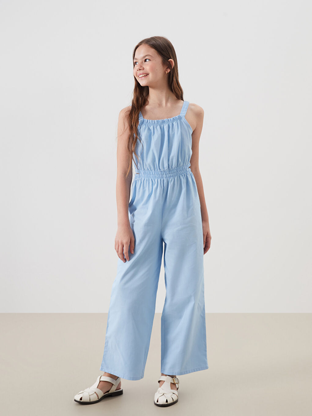 LCW Kids جمبسوت أزرق فتاة -S5GQ77Z4-G4M