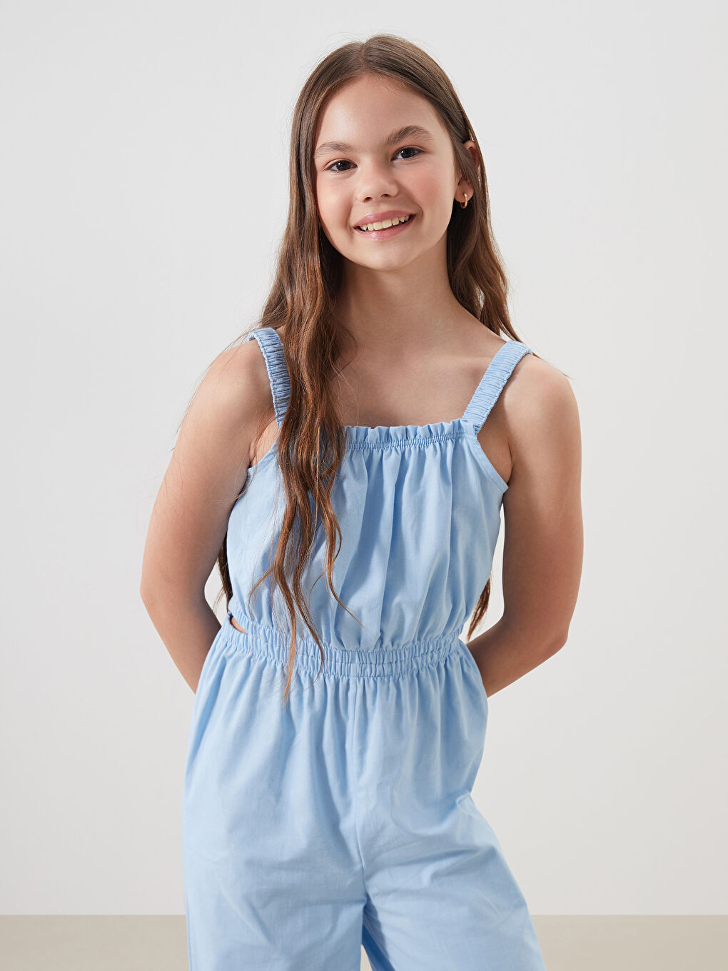 LCW Kids جمبسوت أزرق فتاة -S5GQ77Z4-G4M
