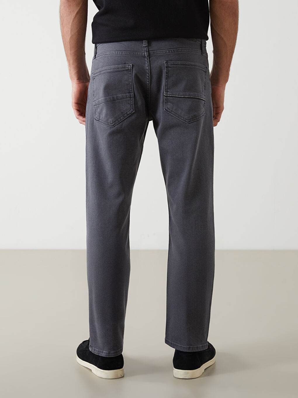 Gri 779 Regular Fit Erkek Jean Pantolon-3