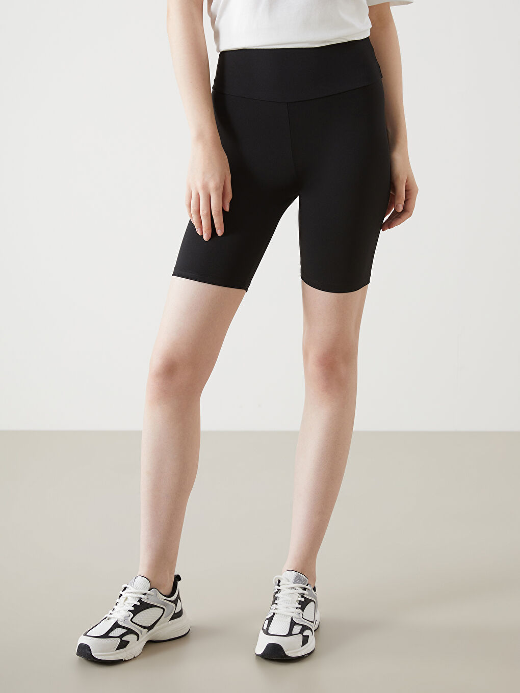 Women's Shorts and Tights with Elastic Waist -S5GR09Z8-CVL