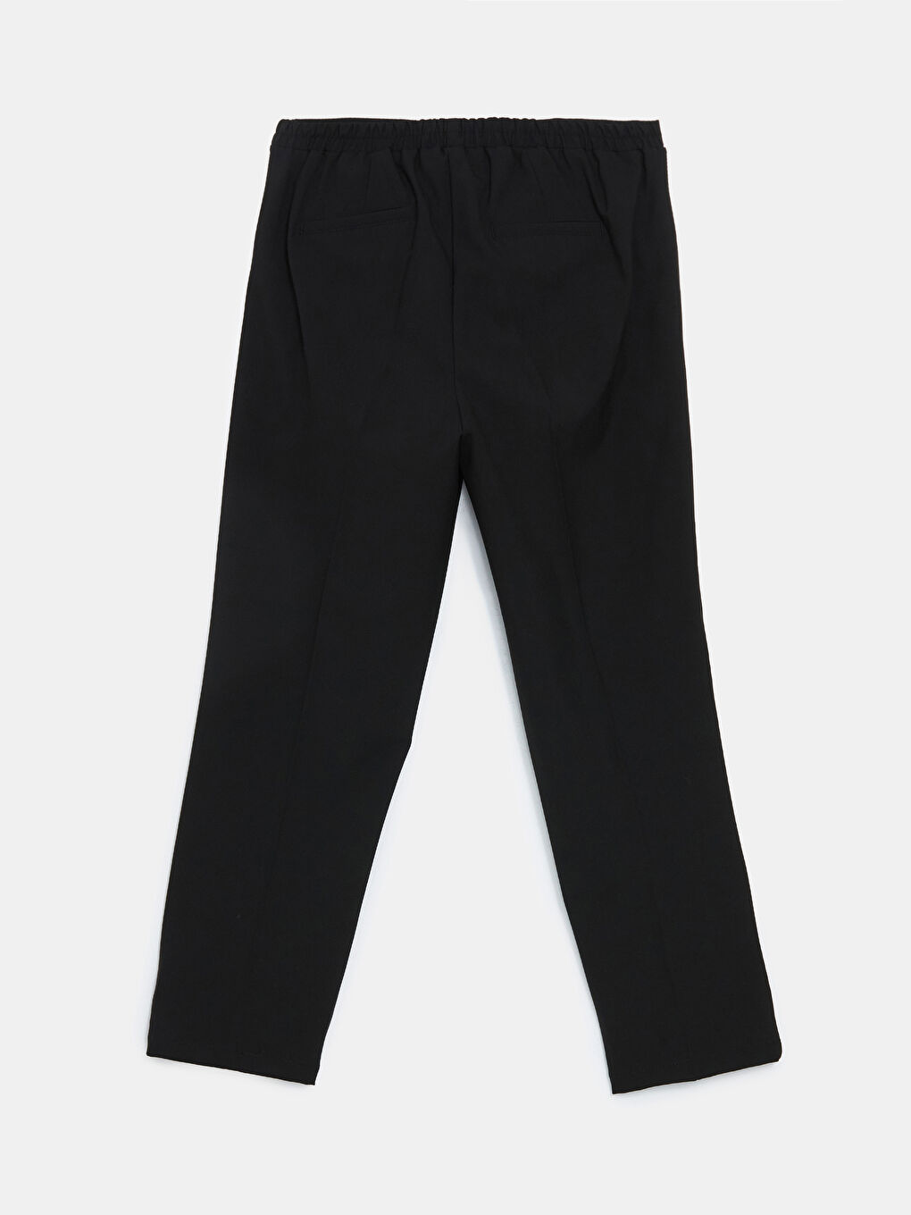 LCWAIKIKI Classic Siyah Beli Lastikli Kadın Pantolon - 5