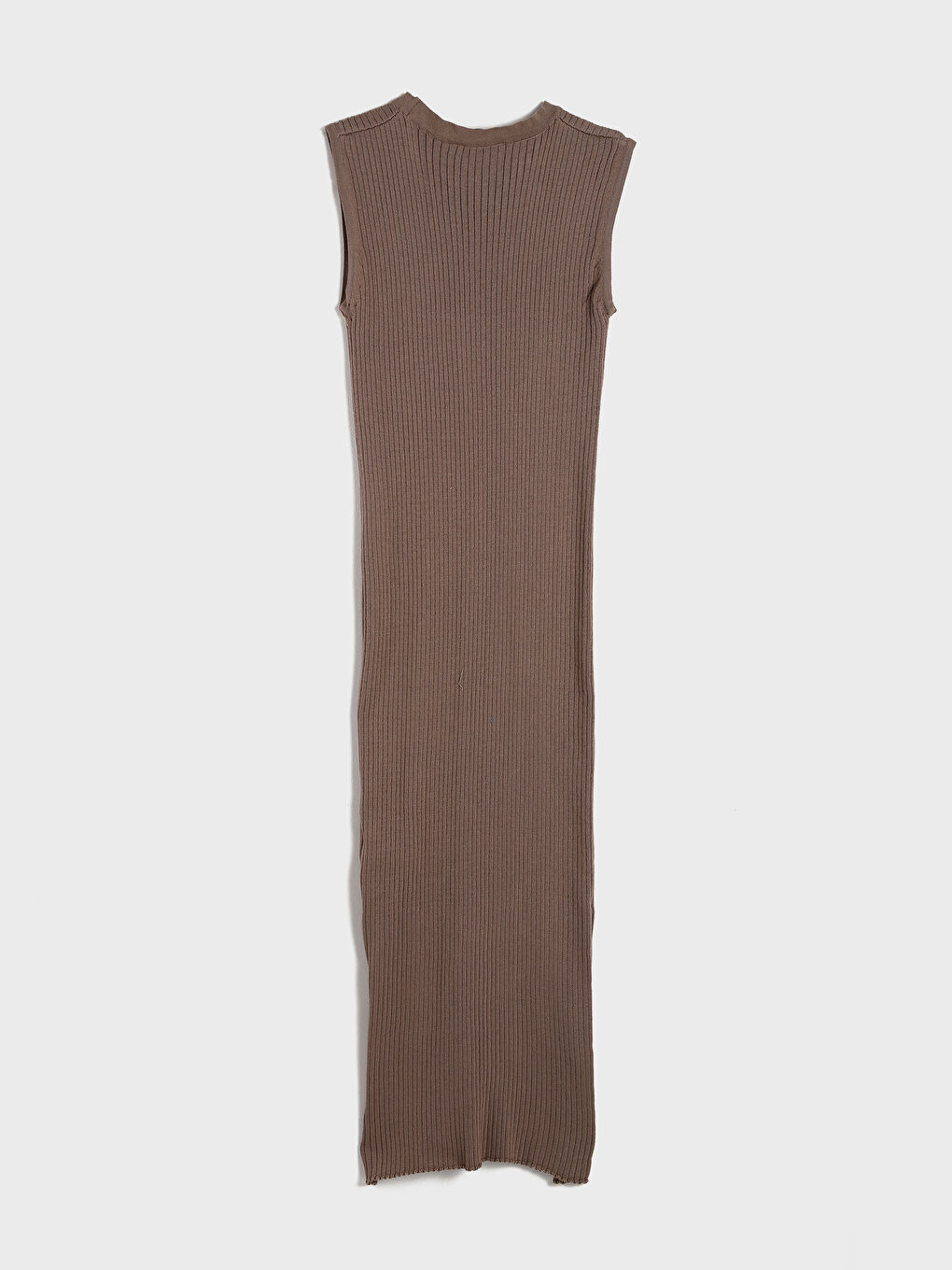 Crew Neck Knit Dress-5