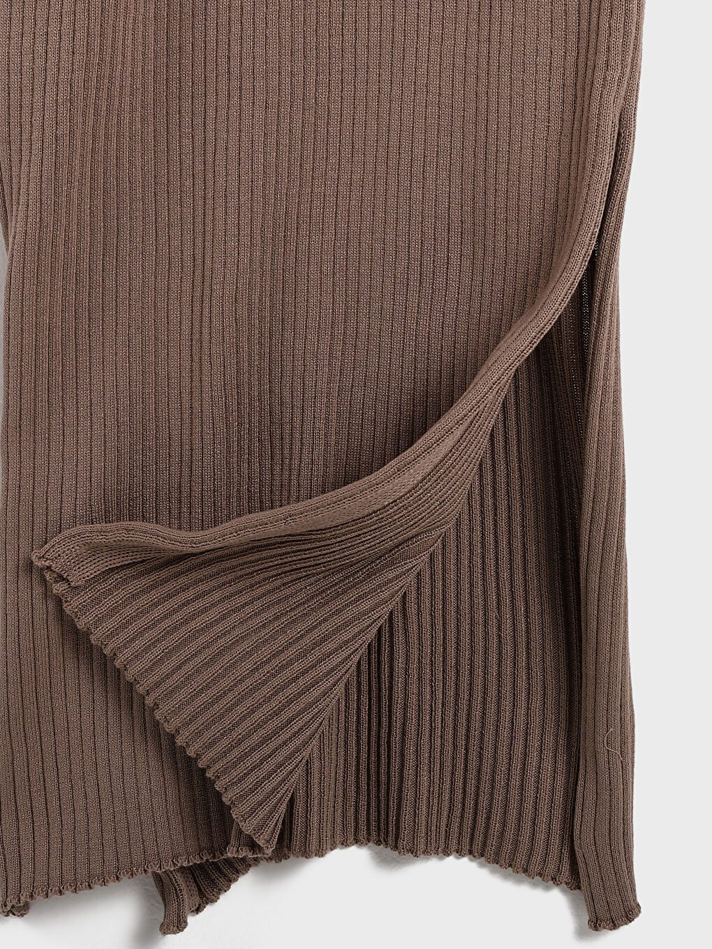 Crew Neck Knit Dress-7
