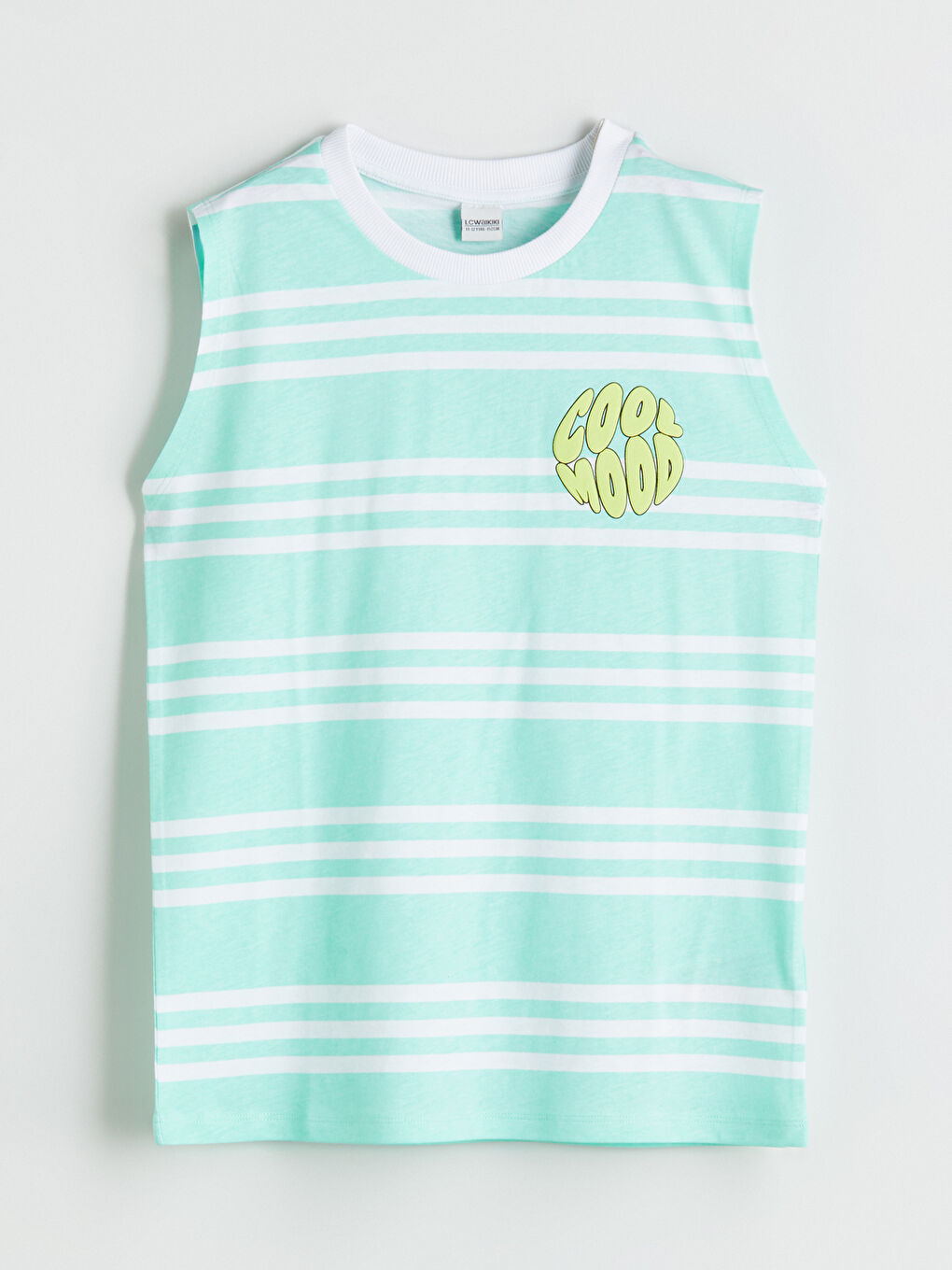 Crew Neck Boys' Tank Top -S5GR42Z4-LRL