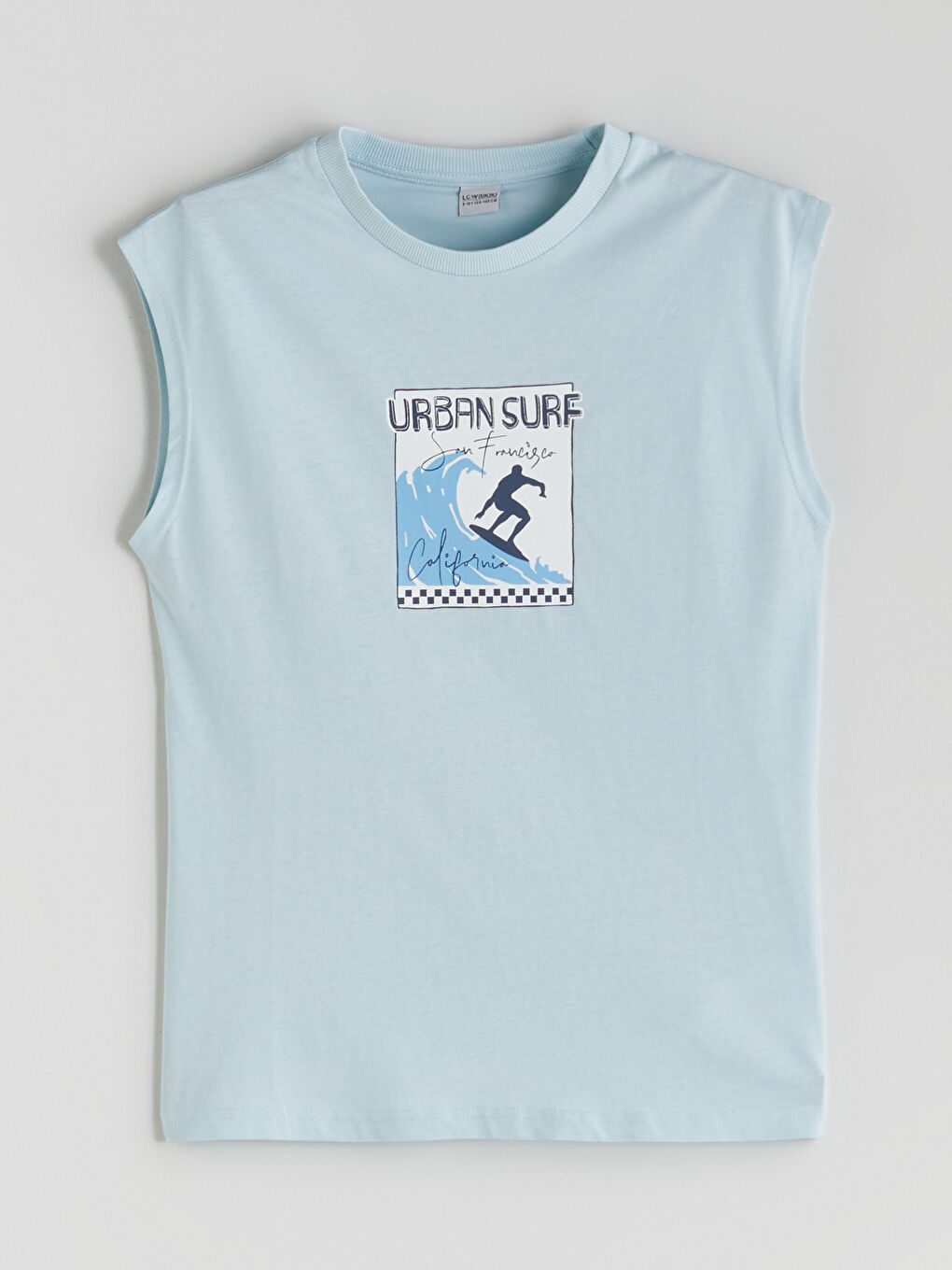 Crew Neck Boys' Tank Top -S5GR44Z4-G2E