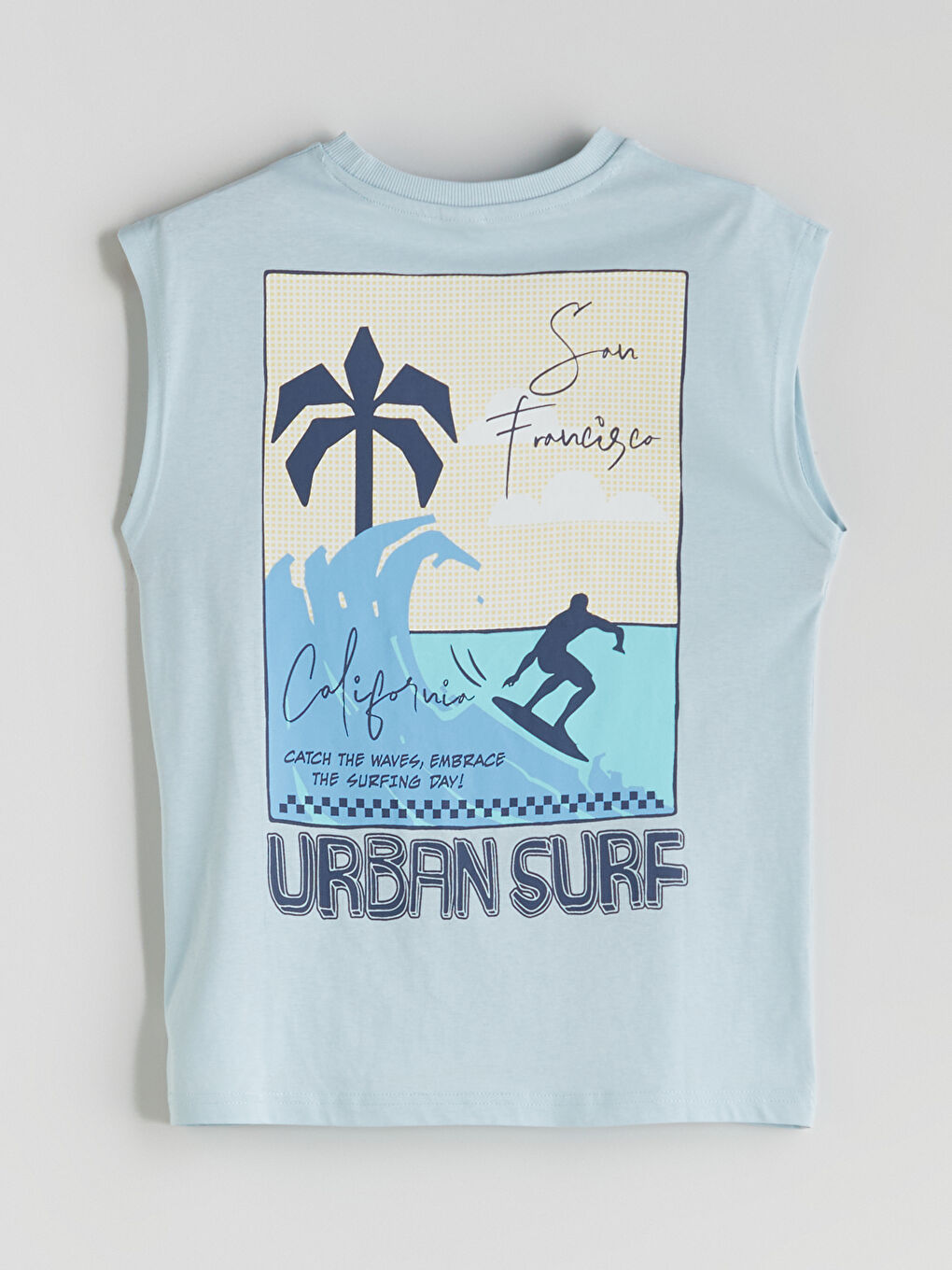 Crew Neck Boys' Tank Top -S5GR44Z4-G2E
