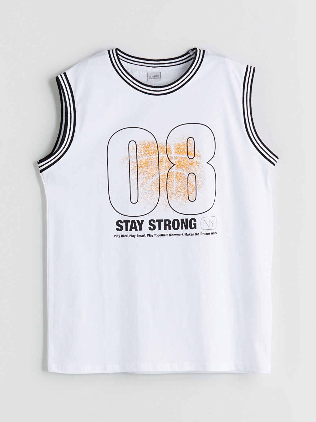 Crew Neck Boys' Tank Top -S5GR48Z4-Q6K