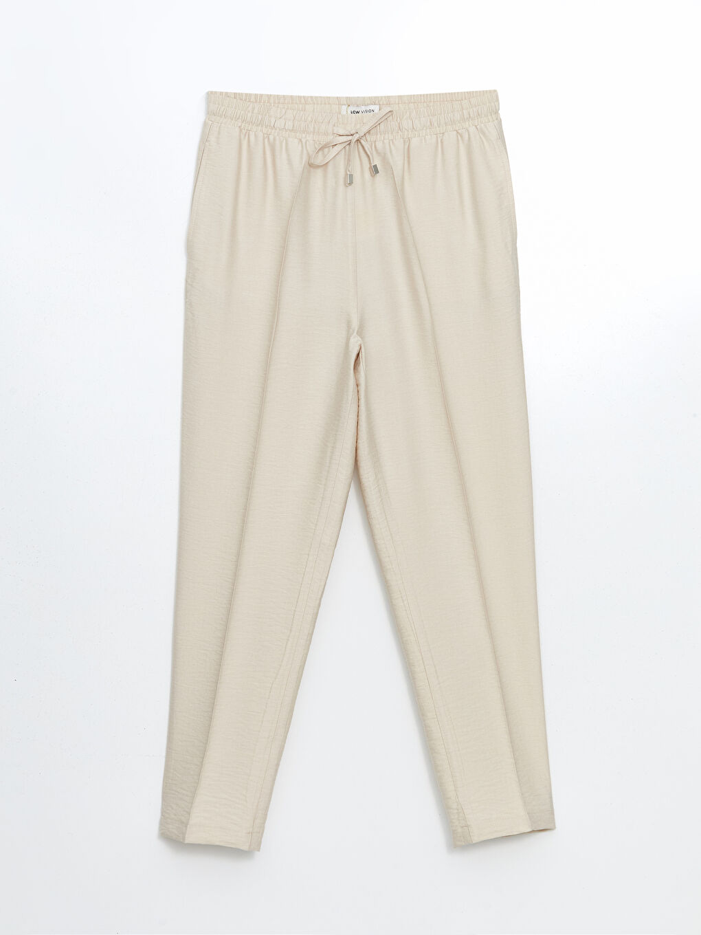 LCW Vision Pantalone sa elastičnim strukom i šargarepa krojem za žene -S5GR72Z8-DWR