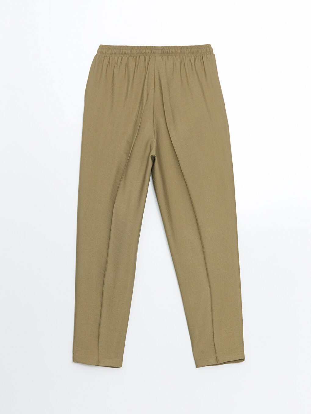 Elastic Waist Carrot Fit Women's Trousers -S5GR72Z8-Y1Q