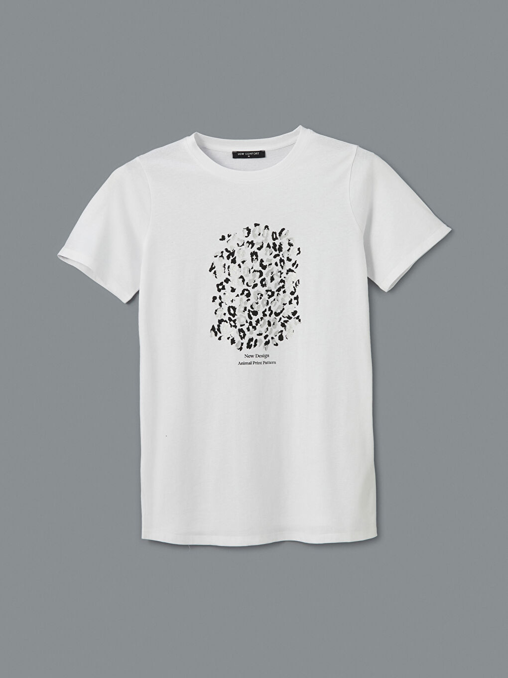 Crew Neck Amsterdam Printed Jersey Women's T-Shirt -S5GR74Z8-Q6K
