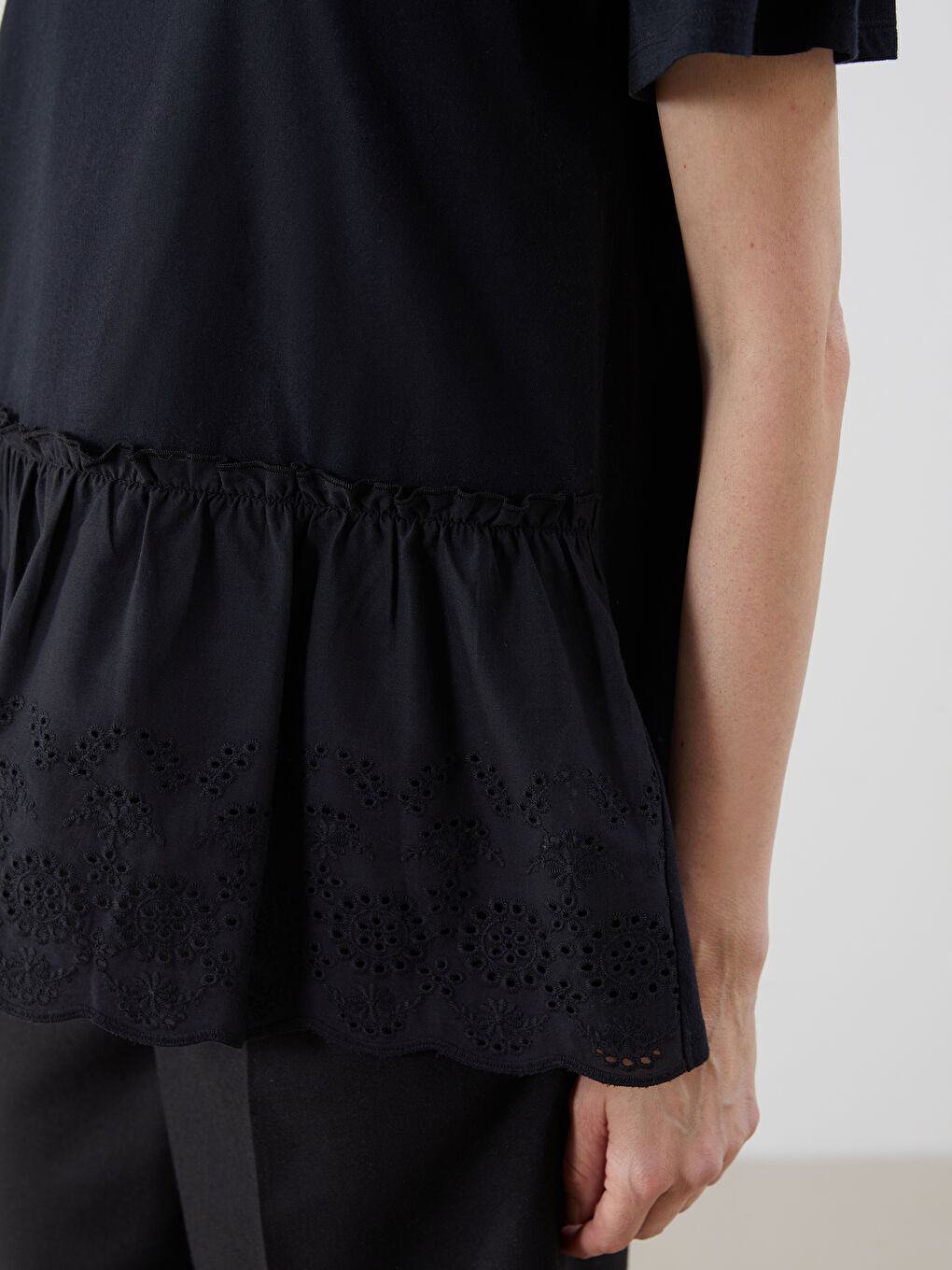 LCW Comfort Woman BLACK Blouse -S5GR79Z8-CVL