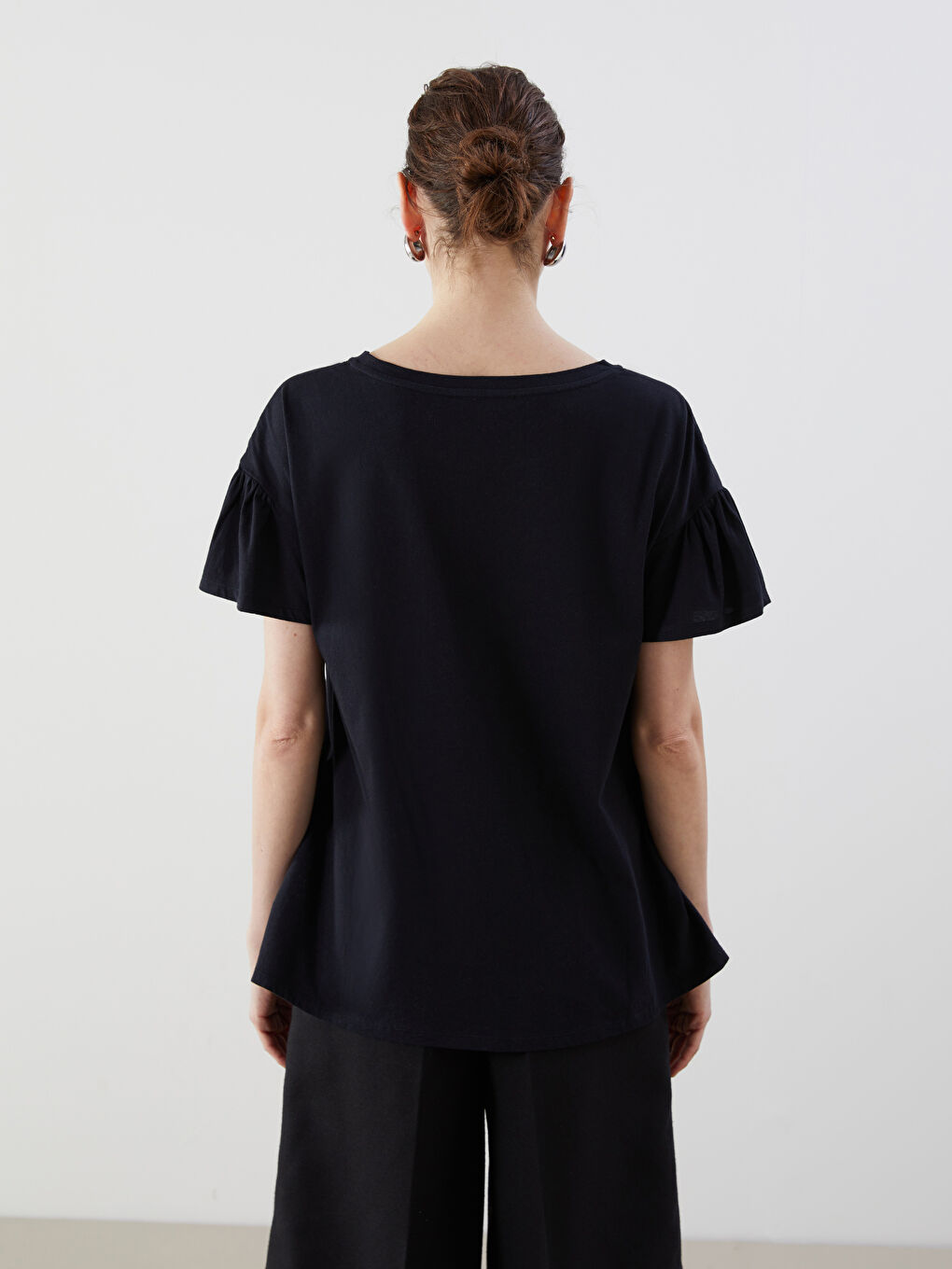 LCW Comfort Woman BLACK Blouse -S5GR79Z8-CVL