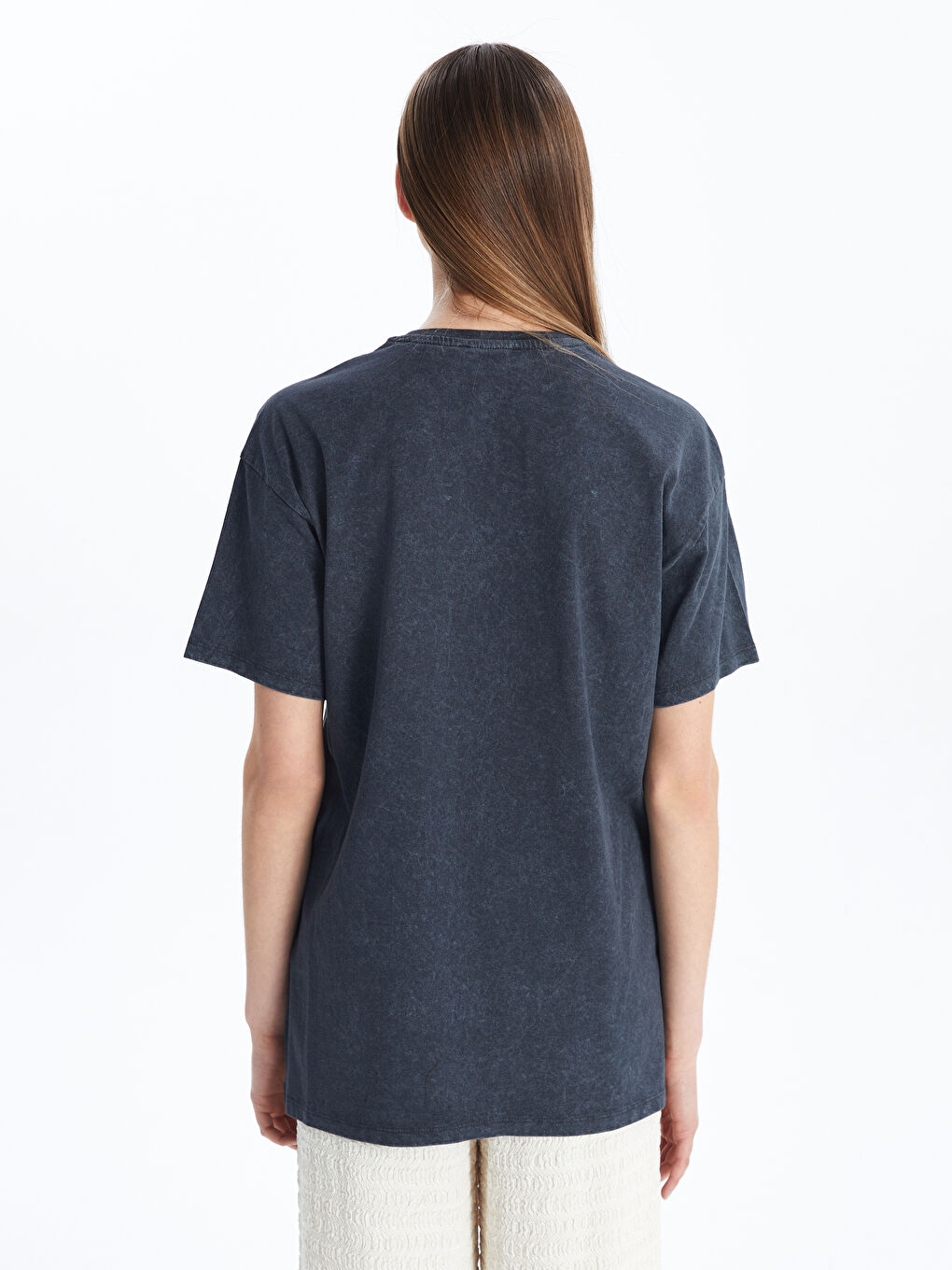 XSIDE Crew Neck Printed Women's T-Shirt -S5GR84Z8-VDL
