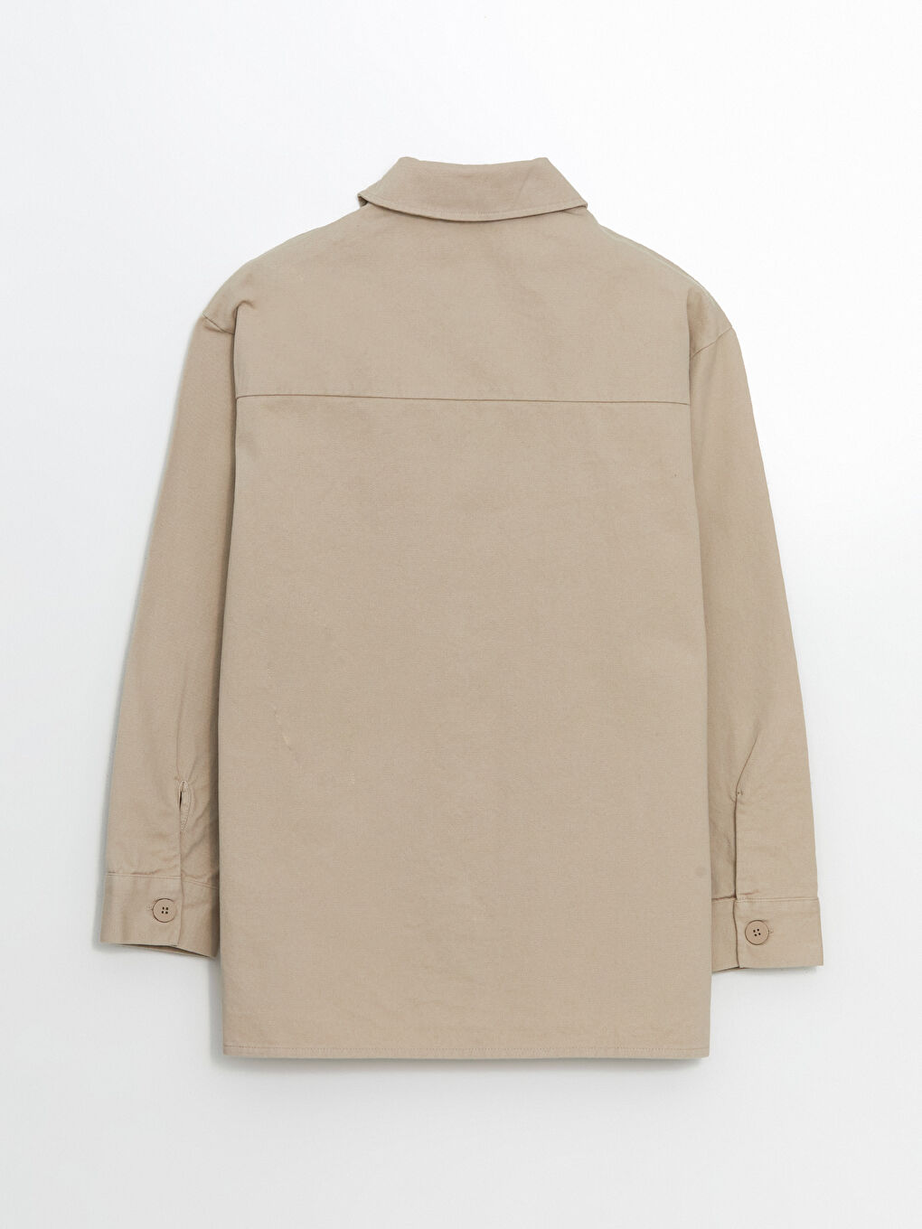 Stone-Studded Oversized Women'S Shirt Jacket -S5GR96Z8-KVB