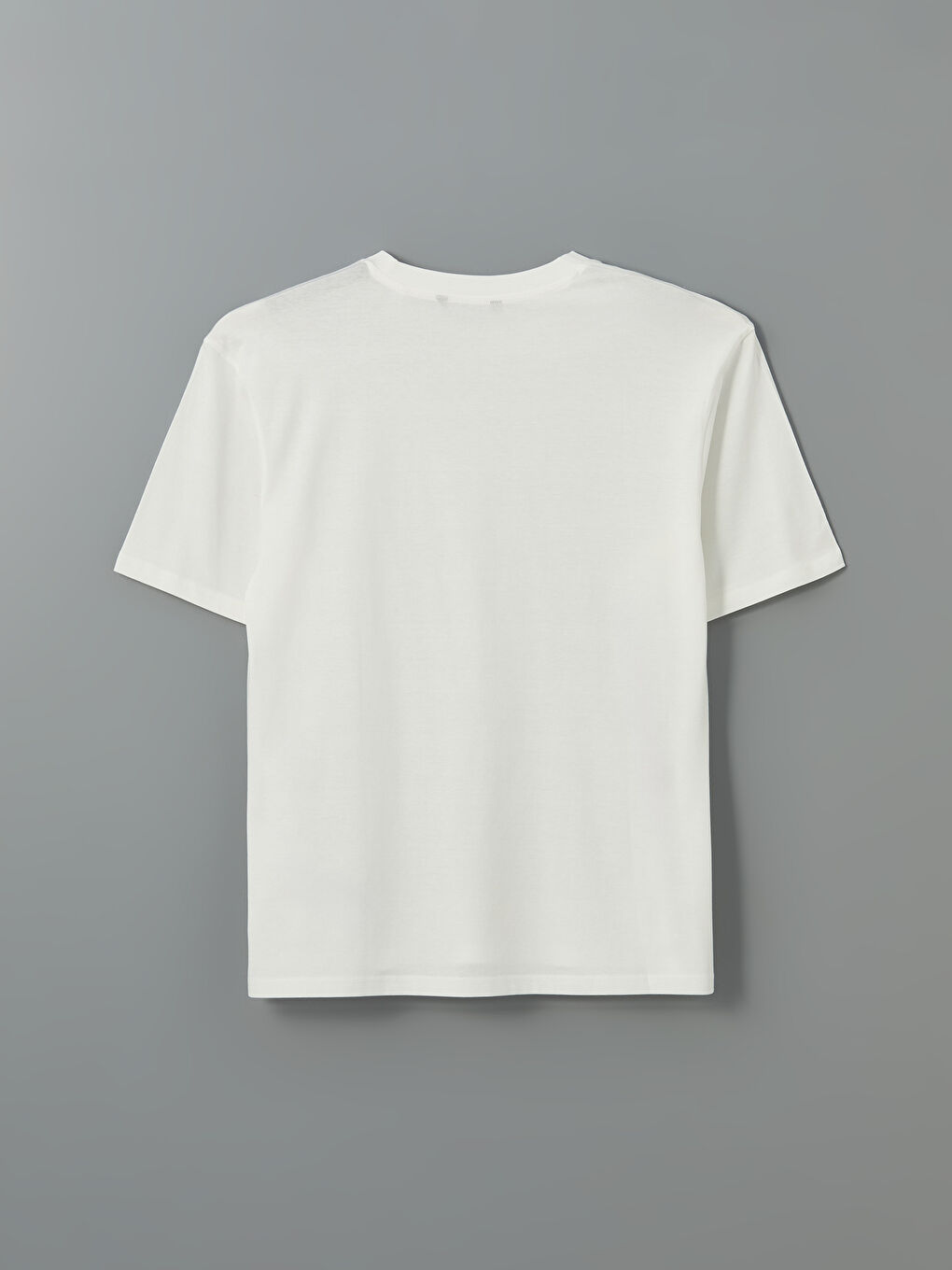 Crew Neck Printed Jersey Men's T-Shirt -S5GS04Z8-Q6K
