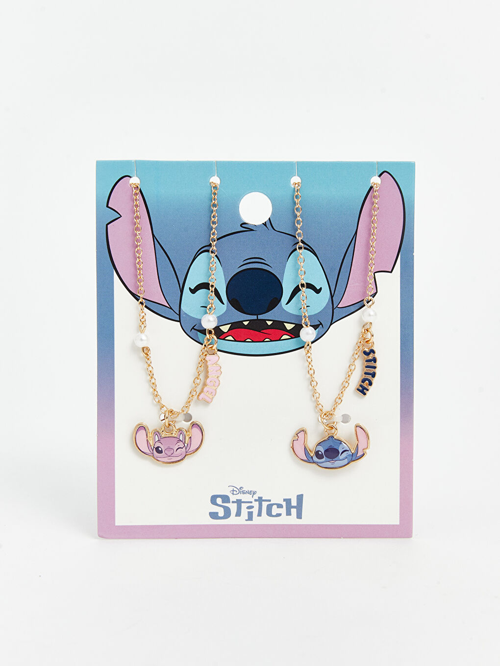 Stitch Printed Girls' Necklace 2 Pack -S5GS29Z4-M0T