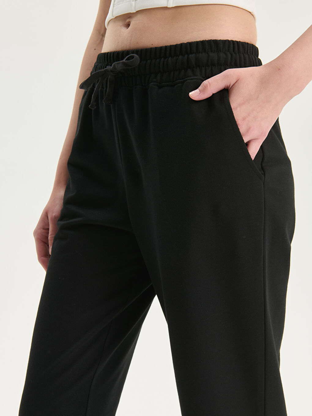 Elasticated Waist Printed Women's Jogger Sweatpants -S5GS36Z8-CVL