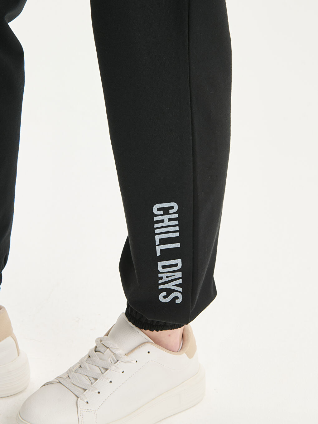 Elasticated Waist Printed Women's Jogger Sweatpants -S5GS36Z8-CVL
