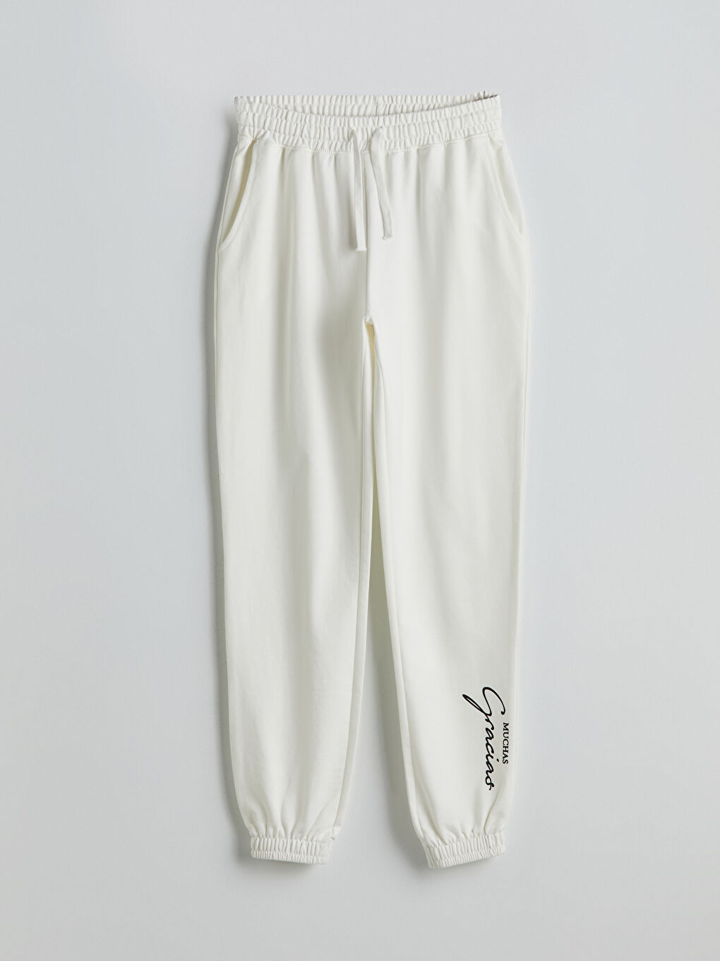 Elasticated Waist Printed Women's Jogger Sweatpants -S5GS36Z8-FEW