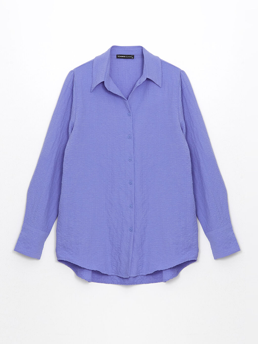 Loose Fit Seersucker Women's Shirt -S5GS56Z8-YDH