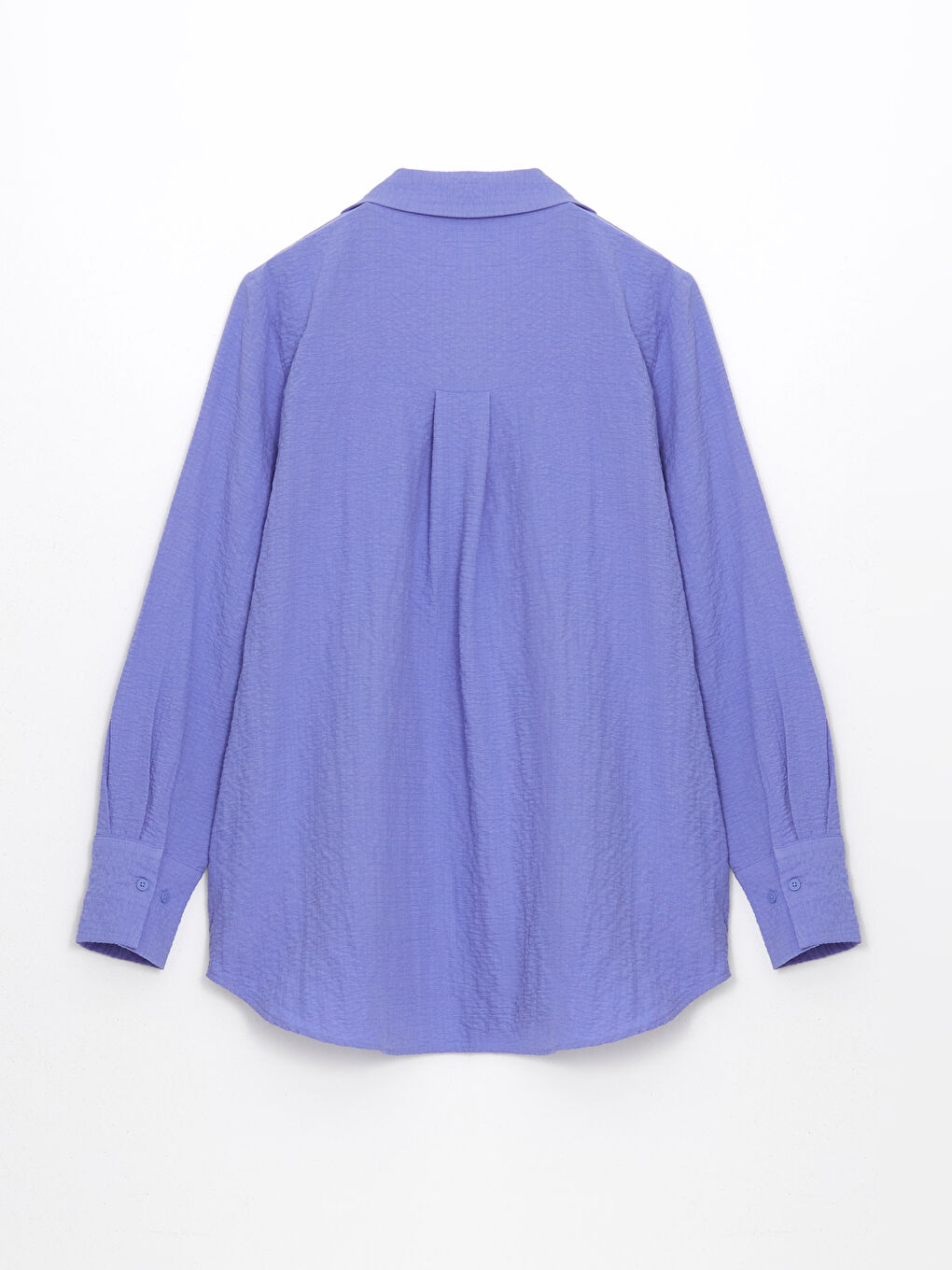 Loose Fit Seersucker Women's Shirt -S5GS56Z8-YDH