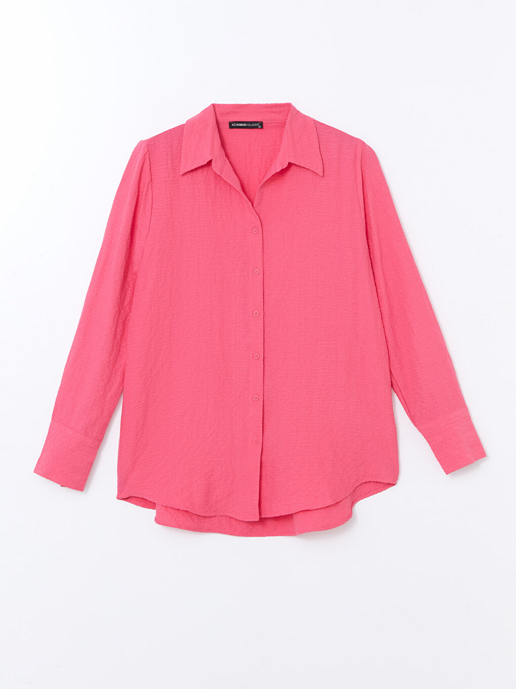 Loose Fit Seersucker Women's Shirt -S5GS56Z8-YVU