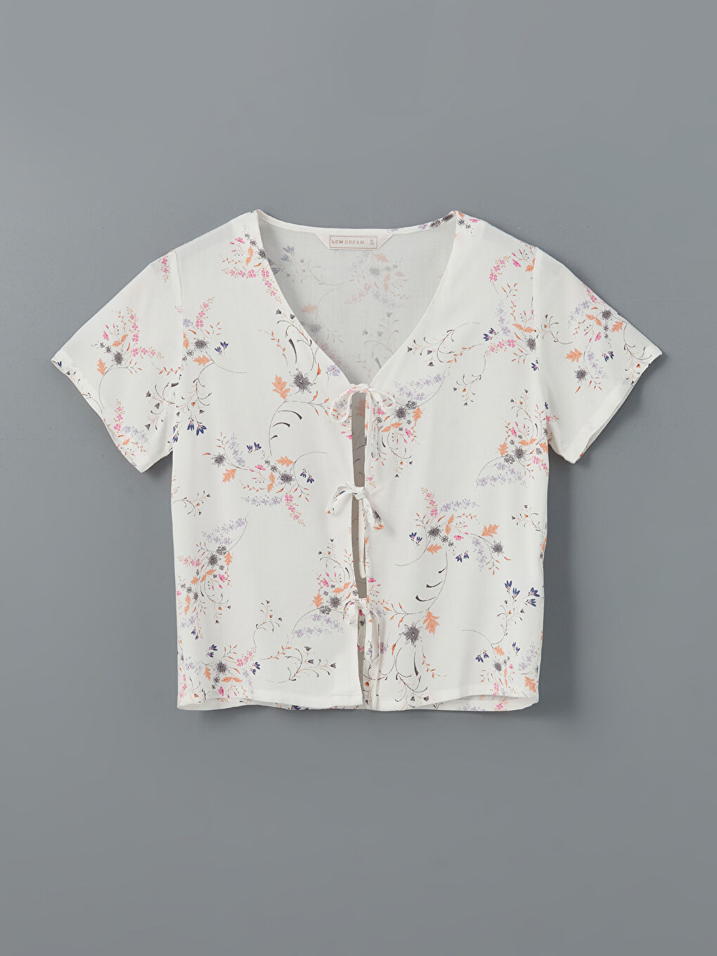 Woman ECRU Shortie Pyjama Set -S5GS62Z8-LRA