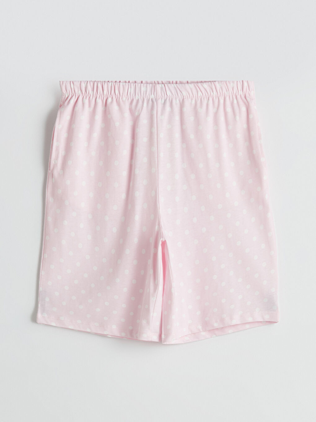 LCW Young Beli Lastikli Puantiyeli Kadın Şort Pijama Altı -S5GT19Z8-LRA