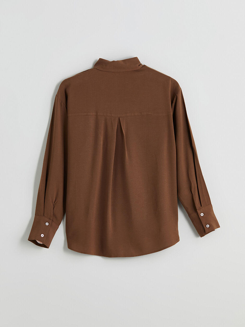 Linen Blend Women's Shirt -S5GT39Z8-CT9