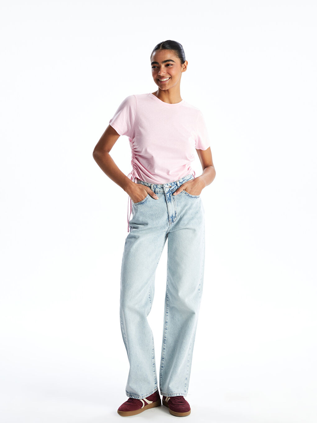 XSIDE Straight Fit Women's Jeans -S5GT49Z8-K9M