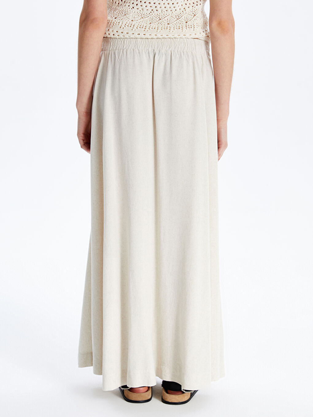 Woman BEIGE Skirt -S5GT61Z8-VHM
