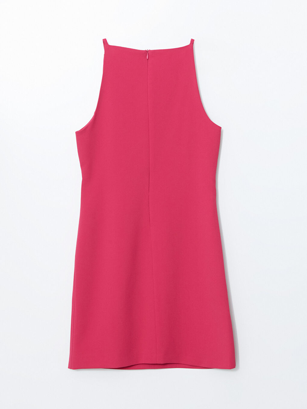XSIDE Fuşya Halter Yaka Kadın Bodycon Elbise - 5