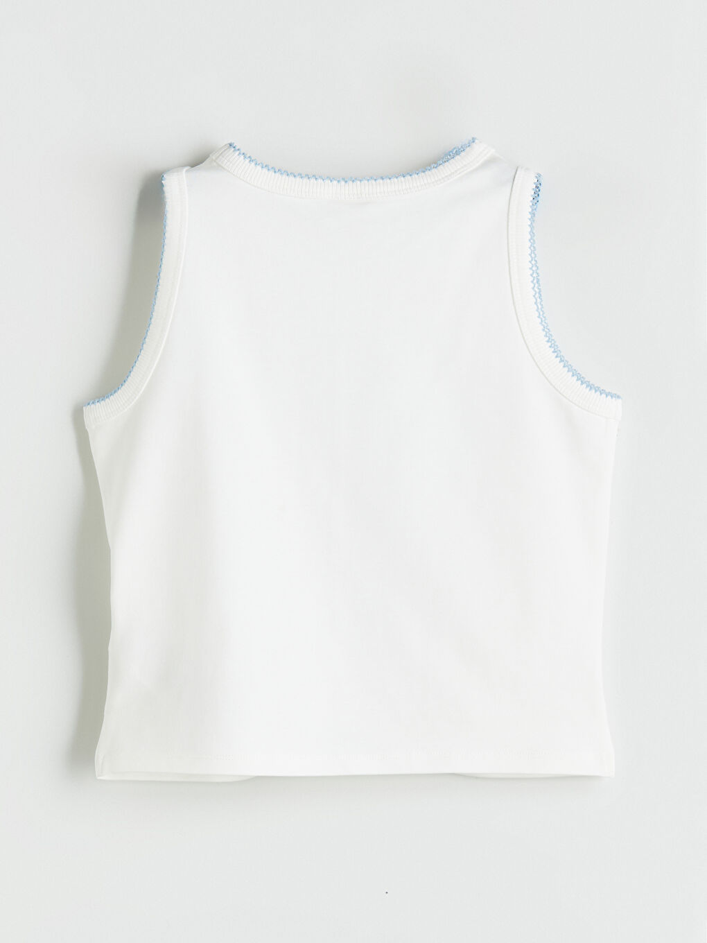 LCW Kids Crew Neck Girl's Crop Singlet -S5GT95Z4-R9J