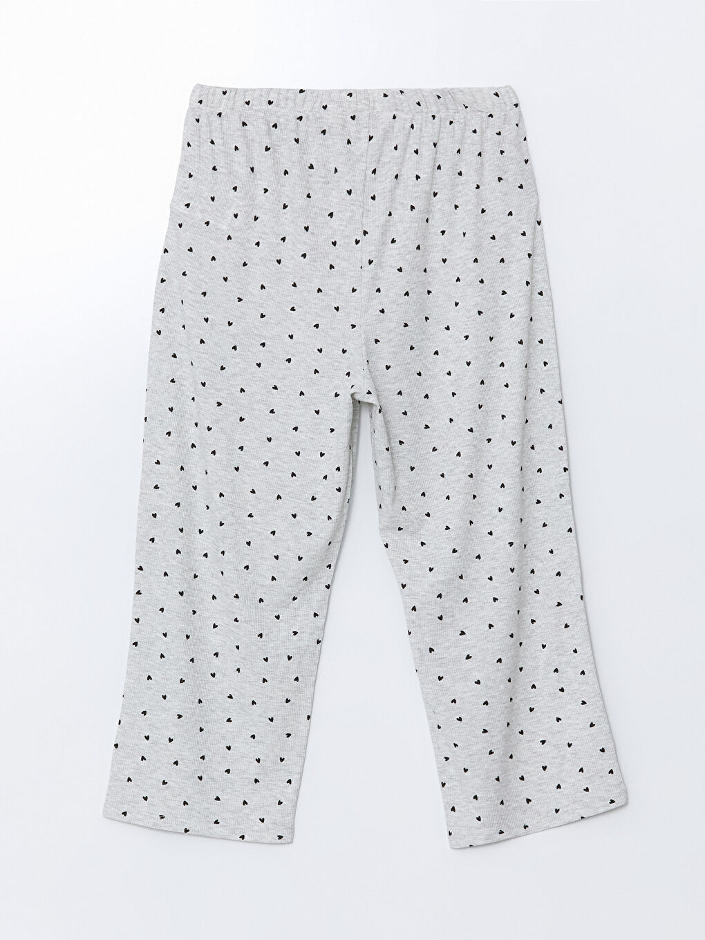LCW DREAM Siyah Beli Lastikli Desenli Kadın Pijama Alt - 1