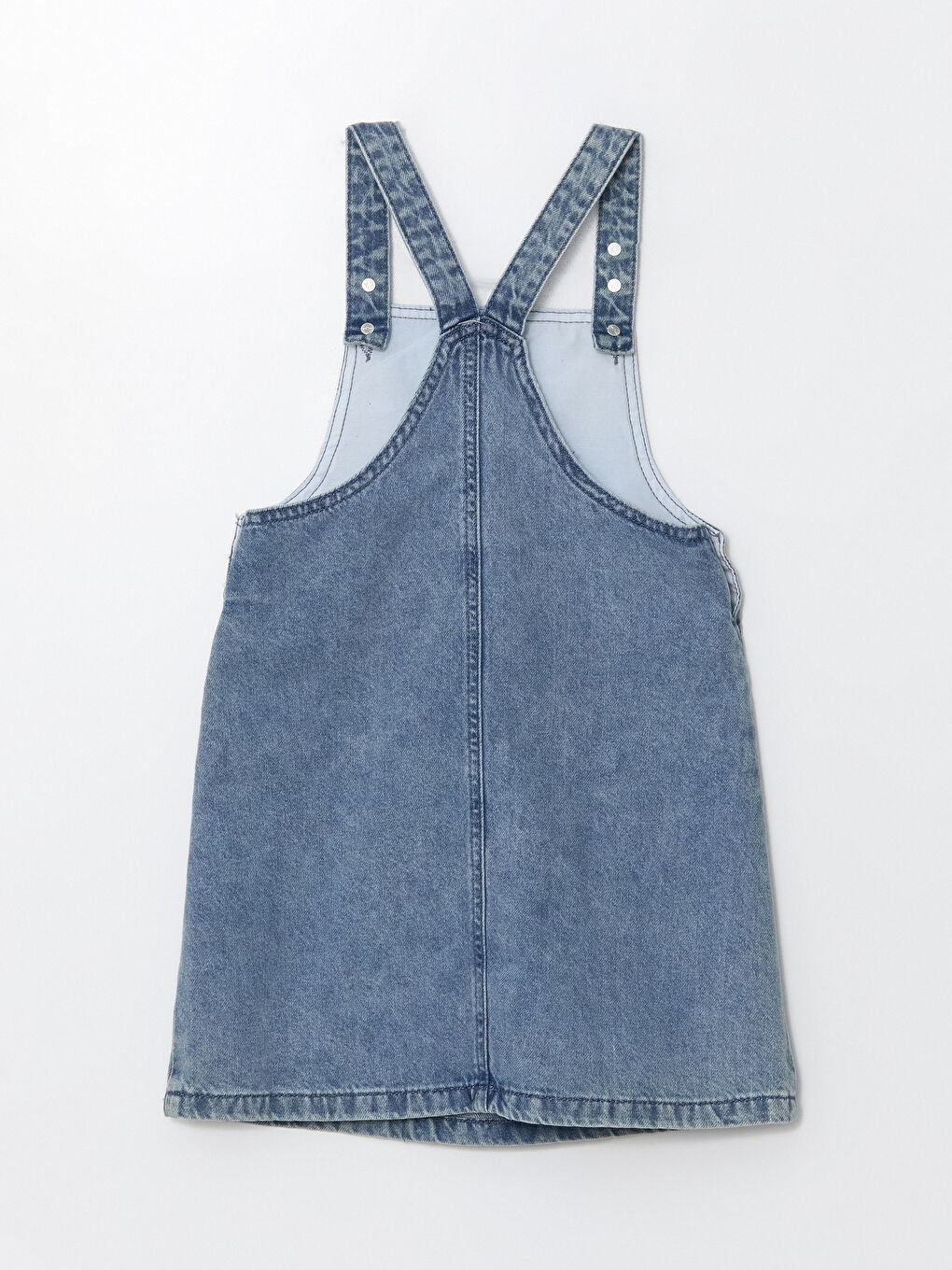 Square Collar Minnie Mouse Baby Girls' Denim Dress -S5GV33Z1-507