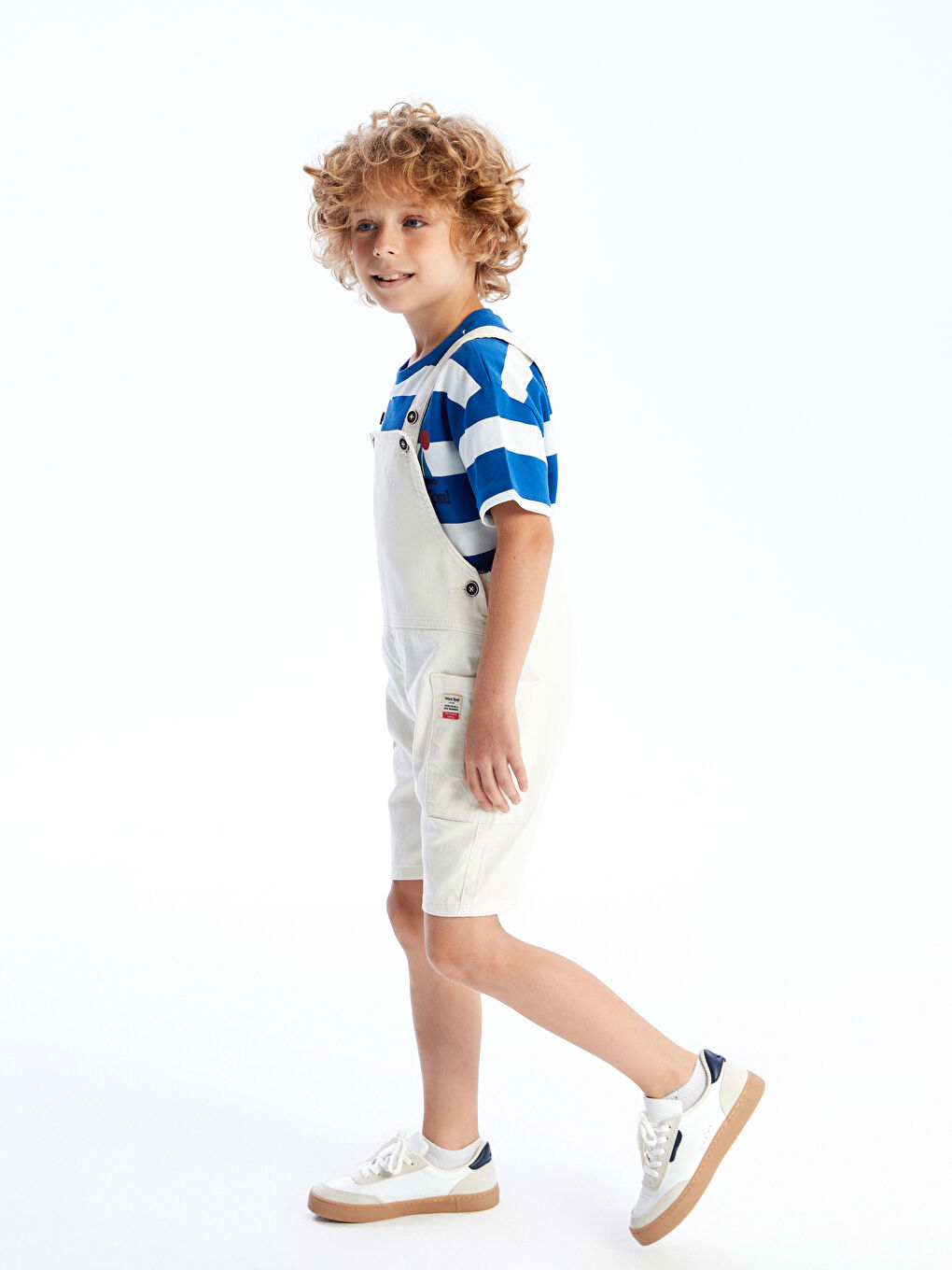 LCW Kids Square Neck Strap Boy's Overalls -S5GV52Z1-QVK