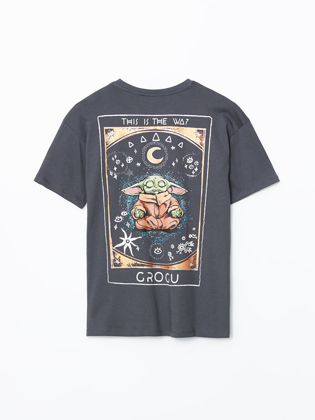XSIDE Crew Neck Star Wars Printed Women's T-Shirt -S5GV81Z8-VDL