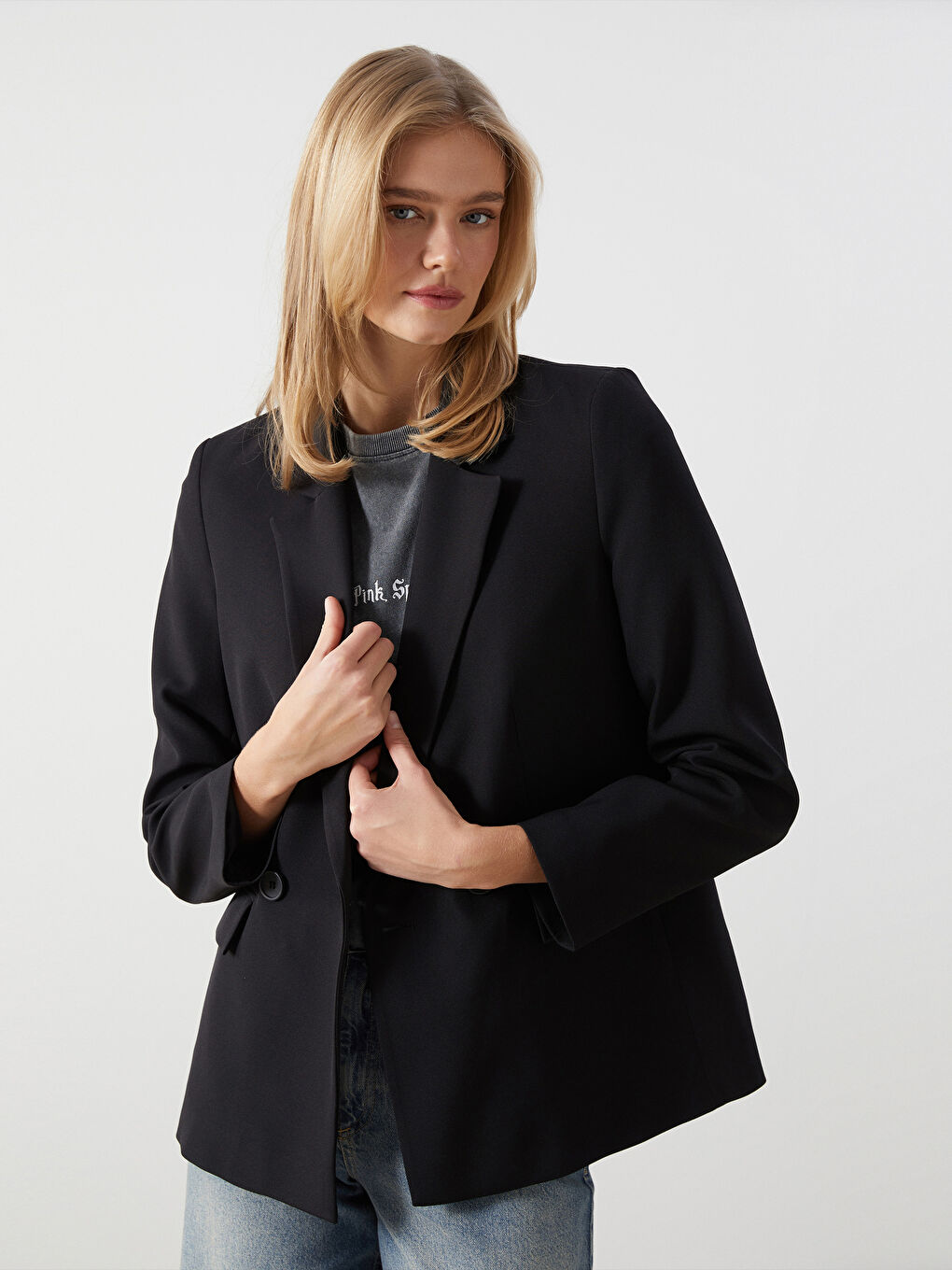 Women's Blazer Jacket -S5GY01Z8-CVL
