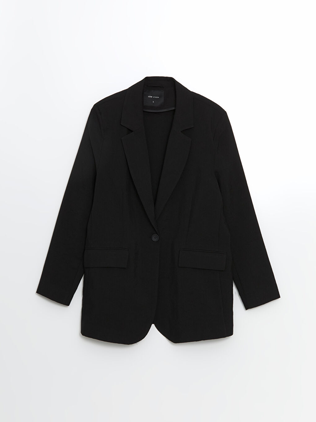 Siyah Kadın Blazer Ceket-4