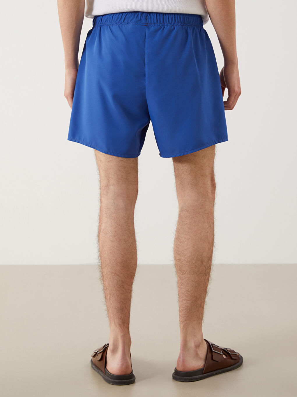 Karışık Kısa Boy Basic Erkek Deniz Şortu-3