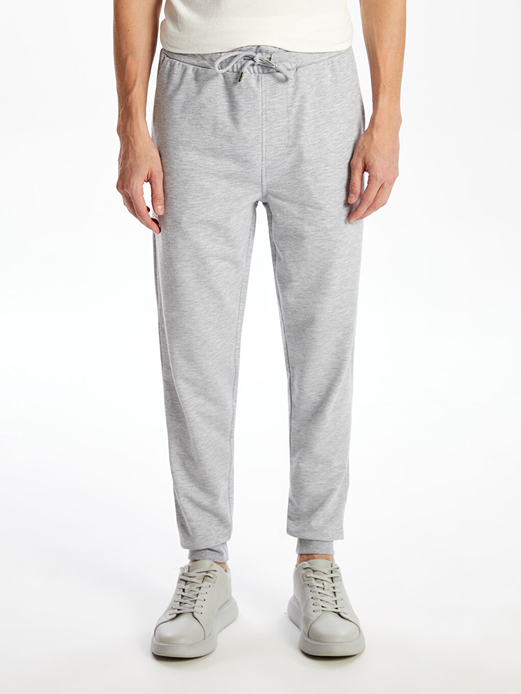 Gri Standart Kalıp Erkek Jogger Eşofman Altı-1