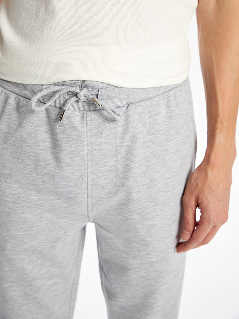 Gri Standart Kalıp Erkek Jogger Eşofman Altı-2