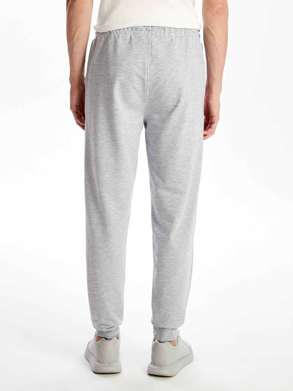 Gri Standart Kalıp Erkek Jogger Eşofman Altı-3