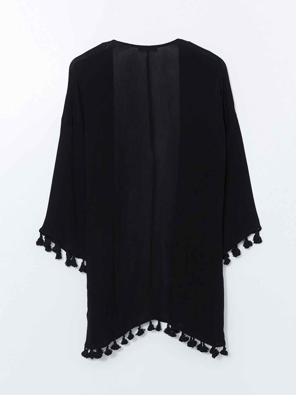 LCWAIKIKI Classic Kimono für Damen mit Schalkragen und Struktur in Oversize-Passform -S5GY62Z8-CVL