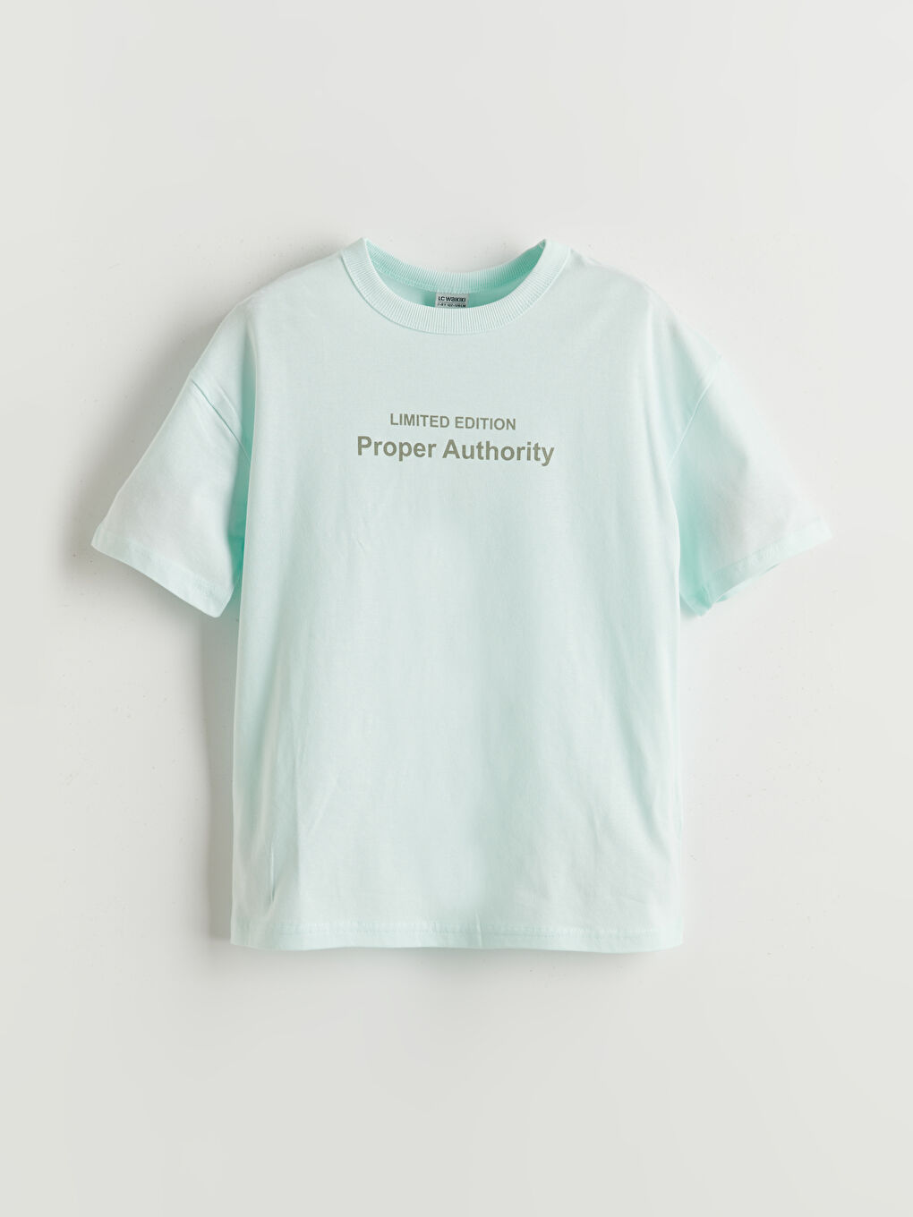 Crew Neck Printed Boys' T-Shirt -S5GY70Z4-FQY