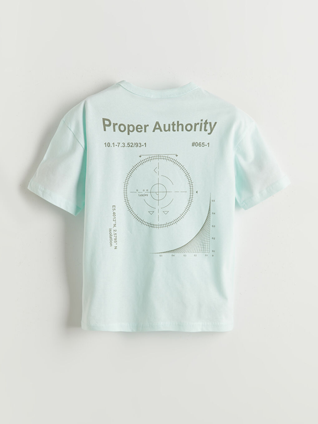 Crew Neck Printed Boys' T-Shirt -S5GY70Z4-FQY