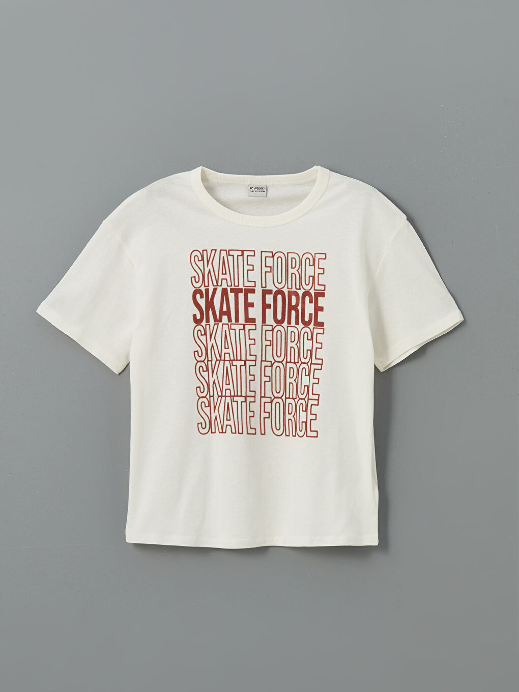 Crew Neck Boys' T-Shirt -S5GY89Z4-R9J