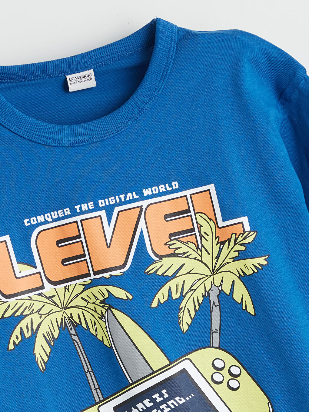 Relaxed Fit Crew Neck Short Sleeve Boys' T-Shirt -S5GY93Z4-R4A