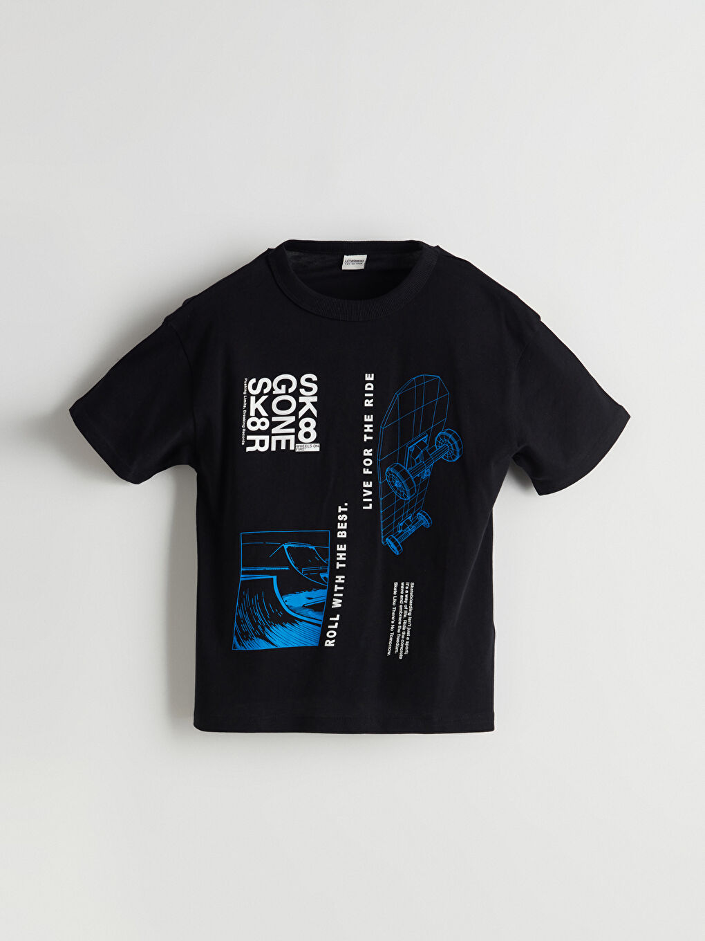 LCW Kids Crew Neck Boys' T-Shirt -S5H001Z4-CVL